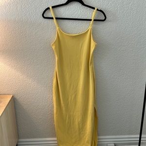Vici Collection yellow dress Medium